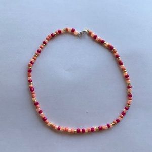 Pink Champagne Necklace 🍾🥂